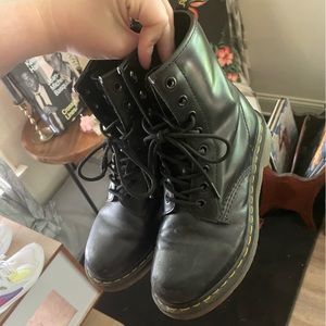Classic black doc martens